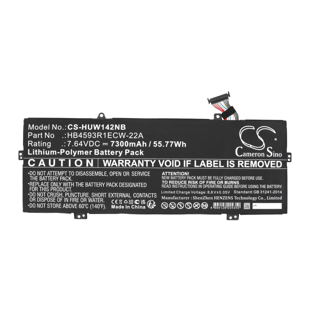 Batterie Sostituisce HB4593R1ECW-22C