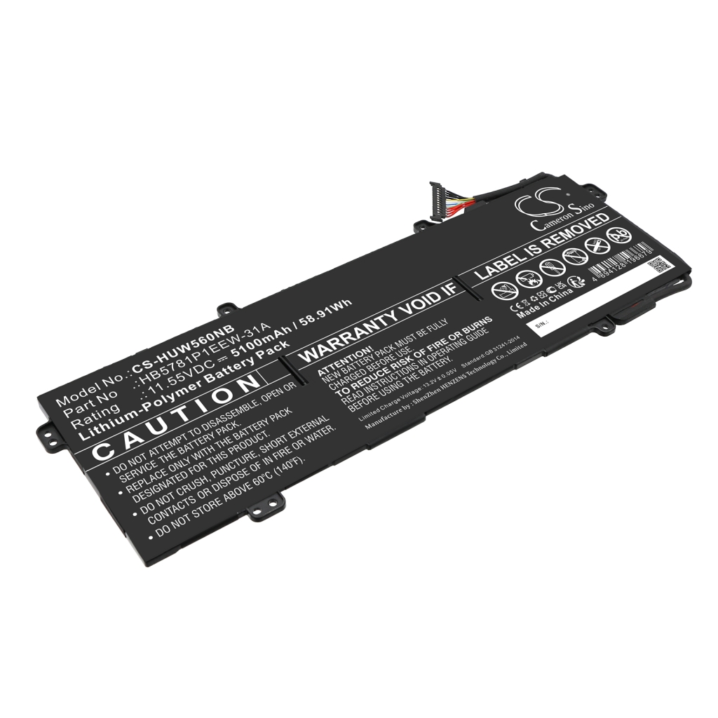 Batterie Sostituisce HB5781P1EEW-31C