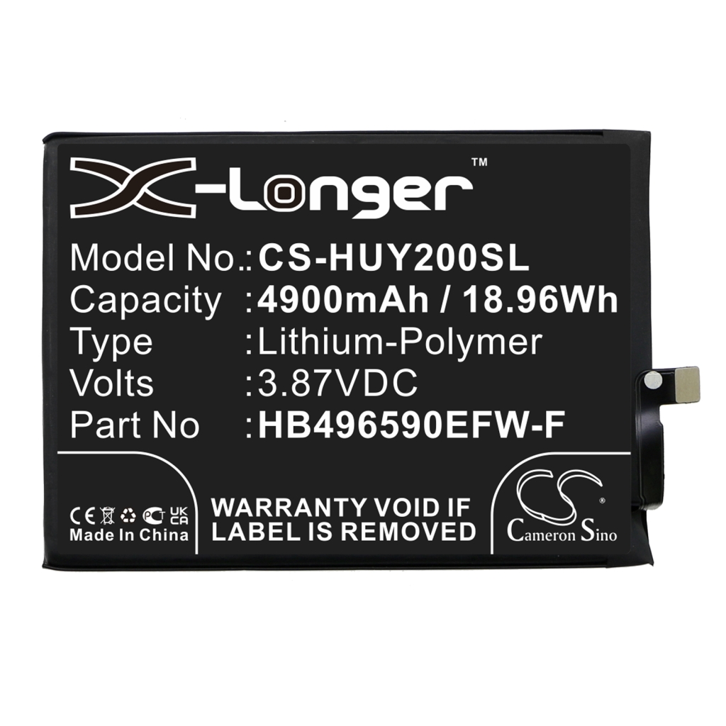 Batterie Sostituisce HB496590EFW-F