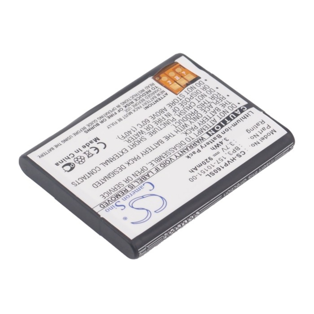 Batteria del telefono cellulare HP P160UEU (CS-HVP160SL)