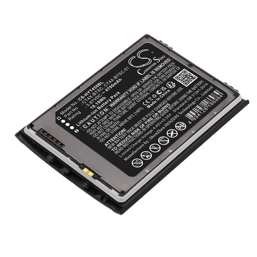 Codice a barre, batteria dello scanner Honeywell CS-HYT450BL