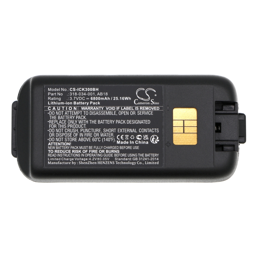 Codice a barre, batteria dello scanner Intermec CK3