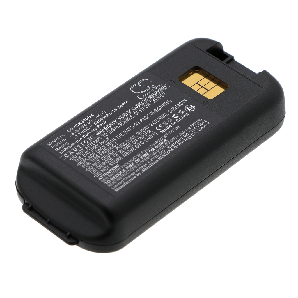 Codice a barre, batteria dello scanner Intermec CK3B