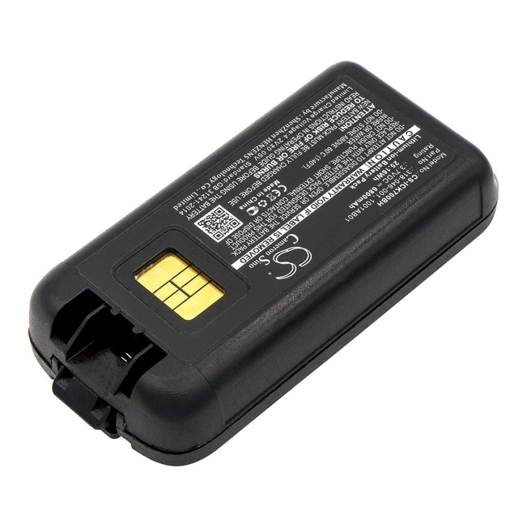 Codice a barre, batteria dello scanner Intermec CK70