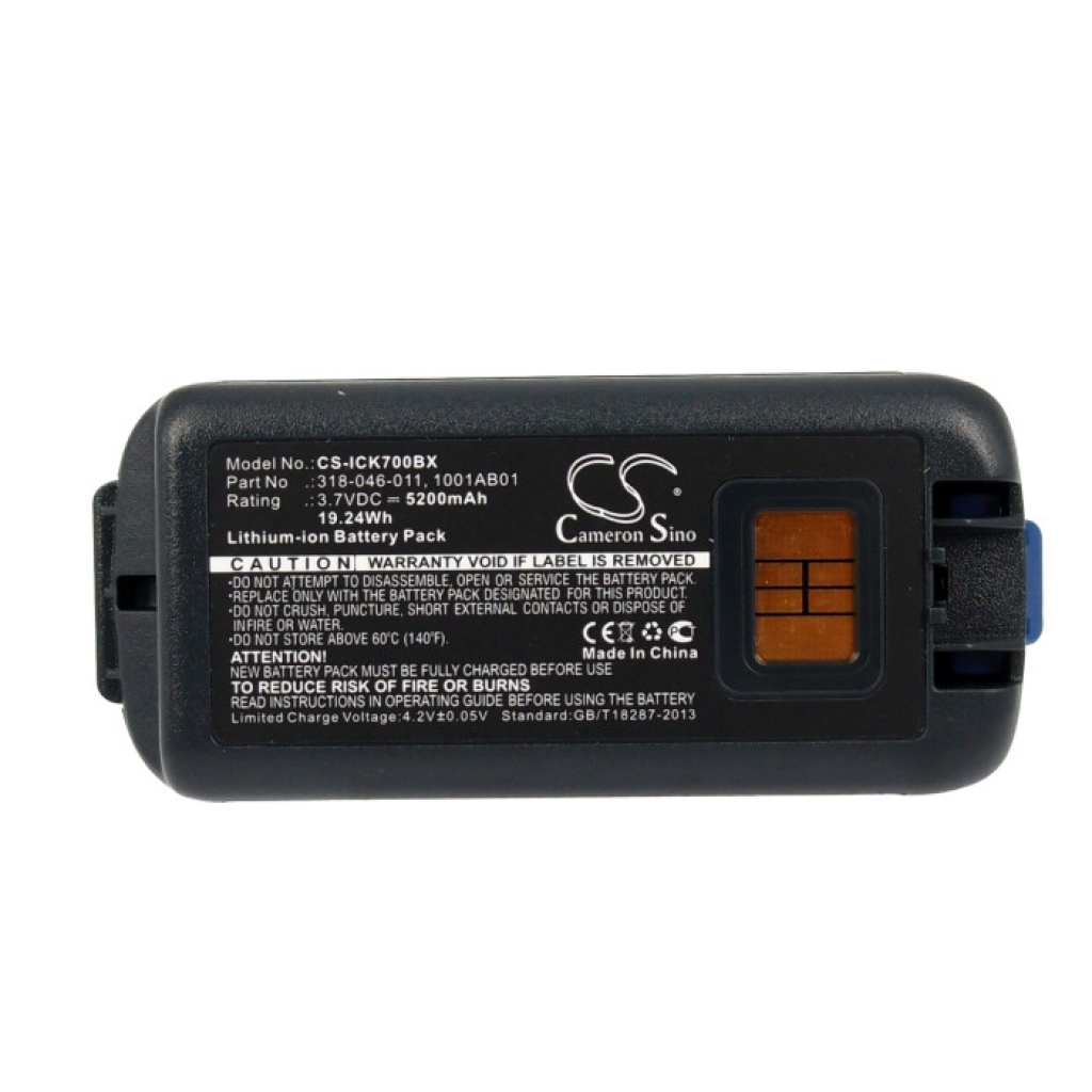 Codice a barre, batteria dello scanner Intermec CK70