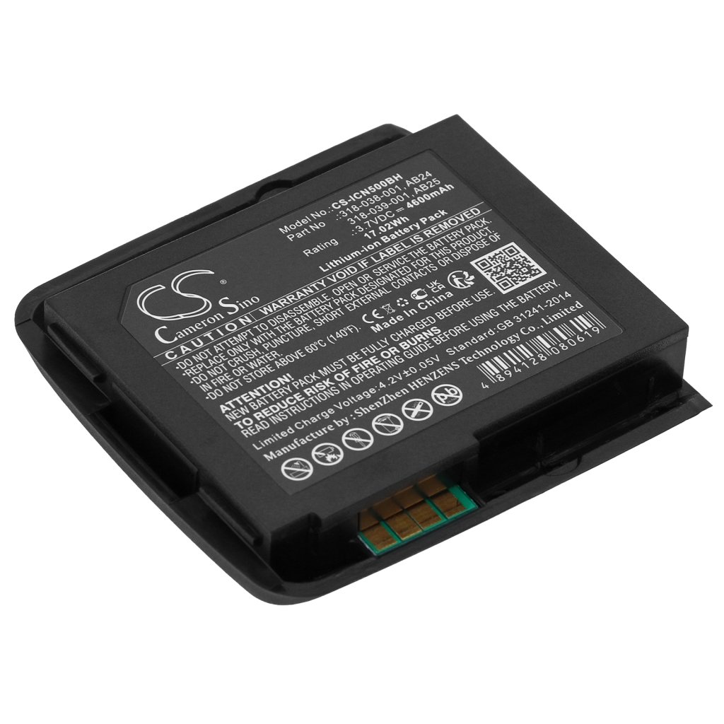 Codice a barre, batteria dello scanner Intermec CS-ICN500BH