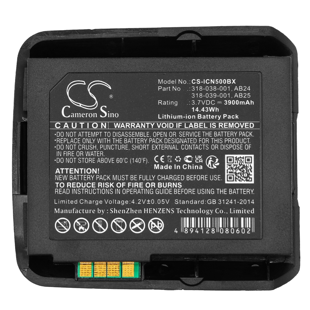 Codice a barre, batteria dello scanner Intermec CN51