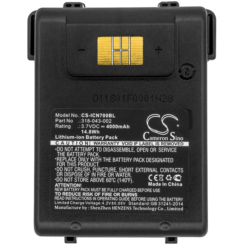 Codice a barre, batteria dello scanner Intermec CN75E