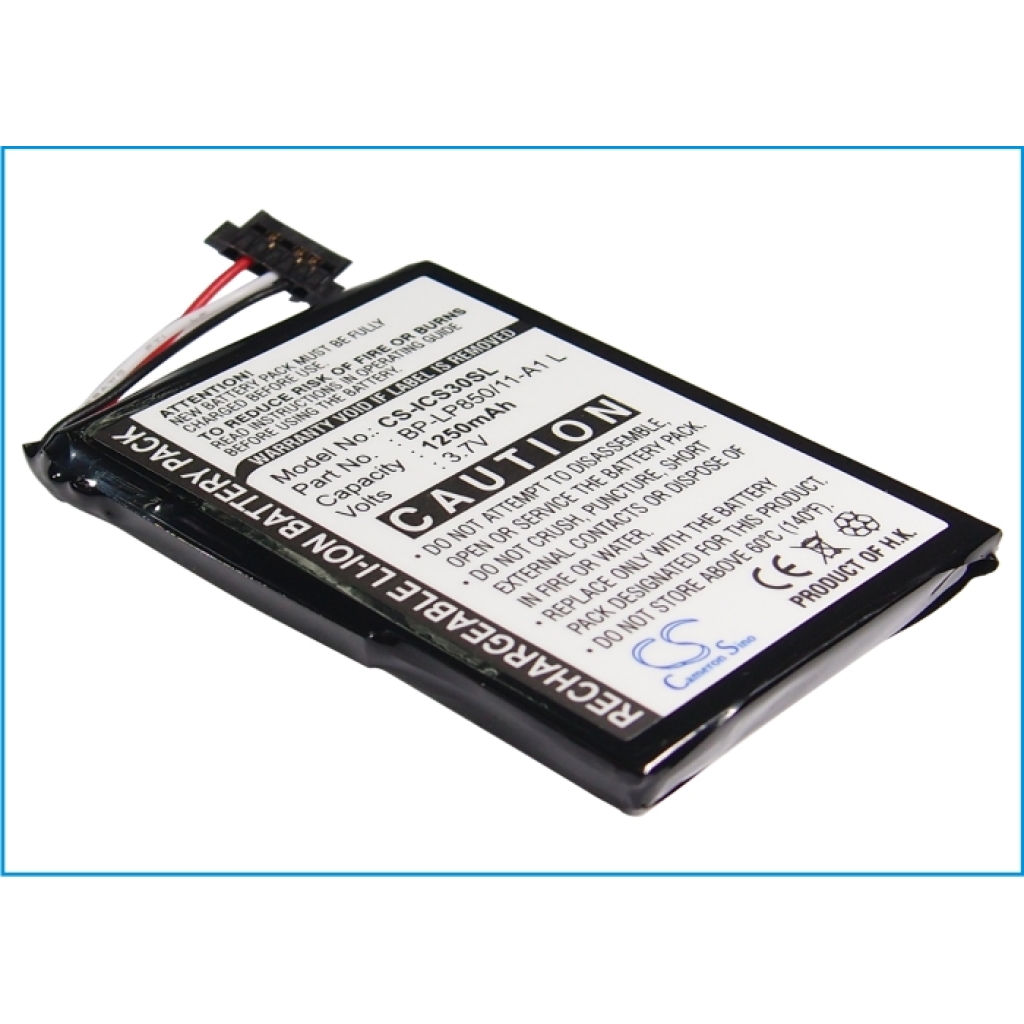 Sostituzione della batteria compatibile per NAVMAN BP-LP850/11-A1 L