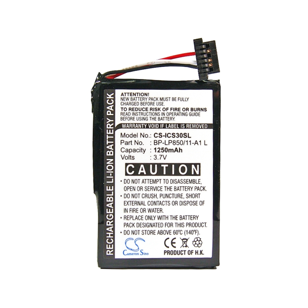 Sostituzione della batteria compatibile per NAVMAN BP-LP850/11-A1 L