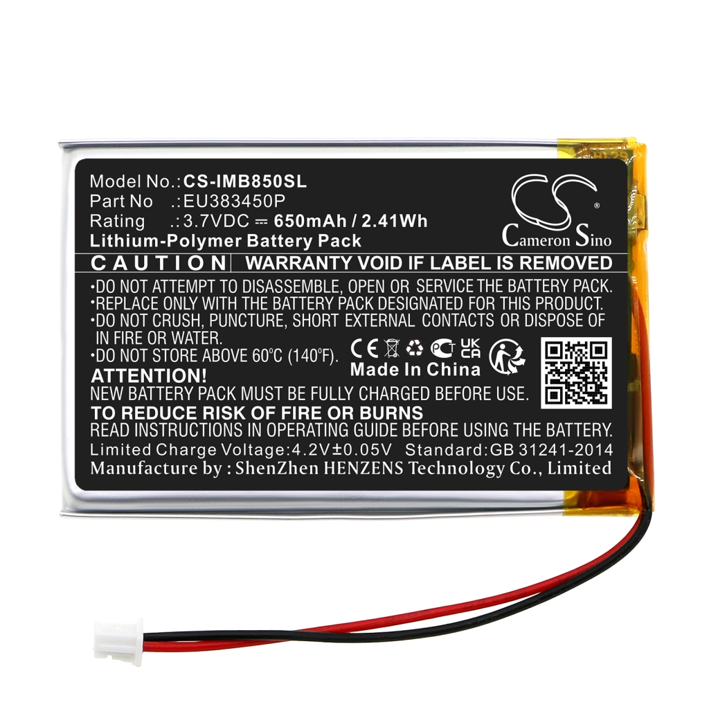 Sostituzione della batteria compatibile per Ingenico EU383450P