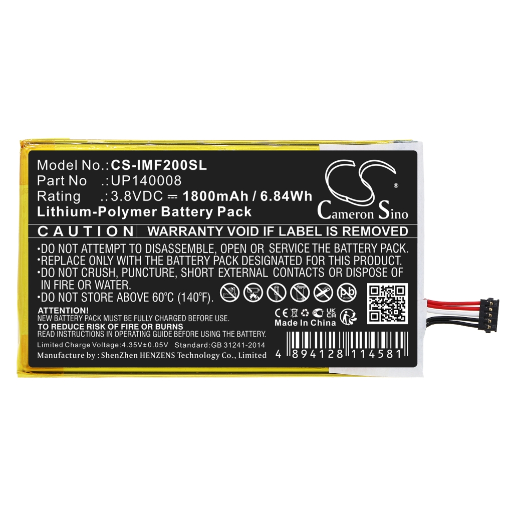 Batteria del telefono cellulare Infocus M2 (CS-IMF200SL)