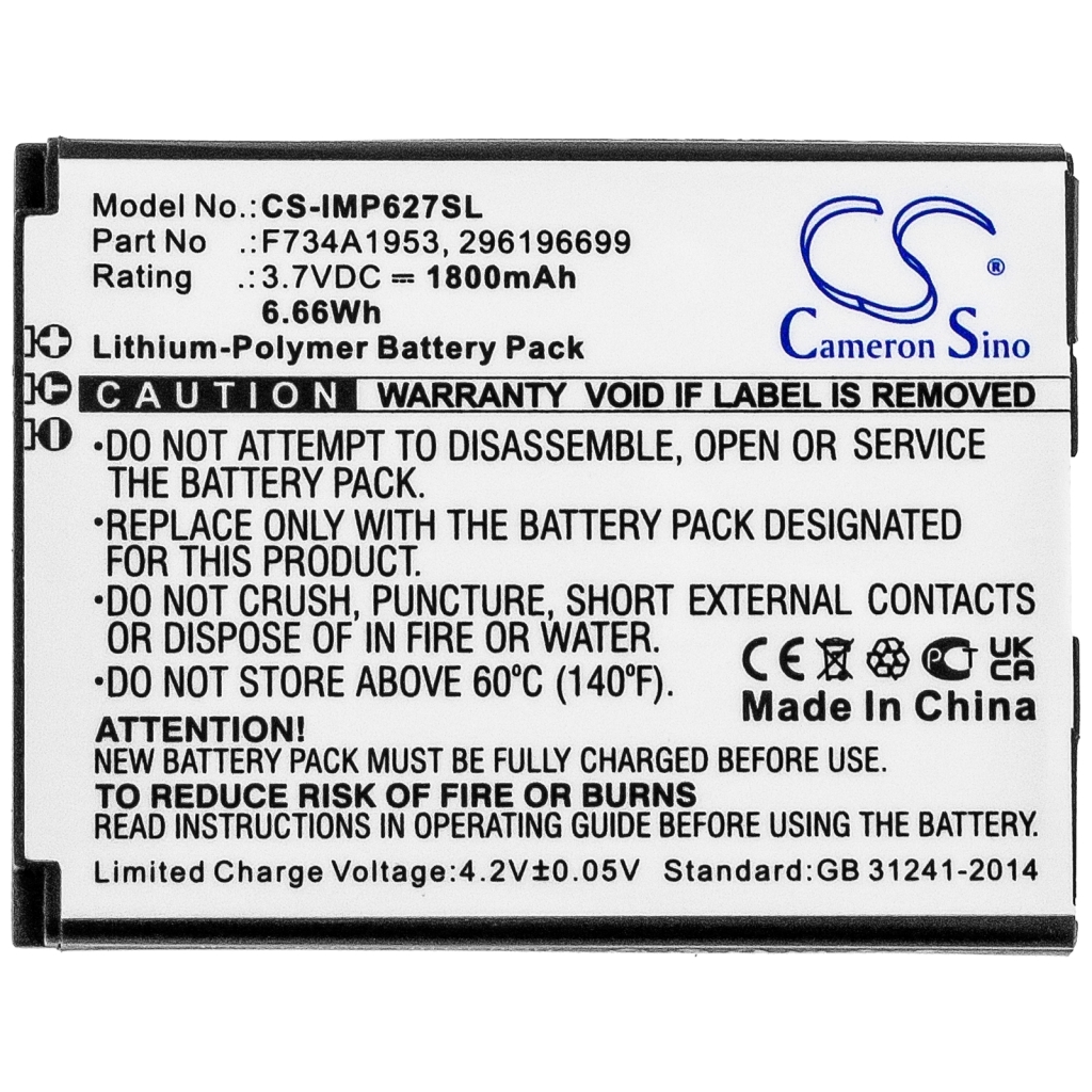 Battery Replaces 296196699