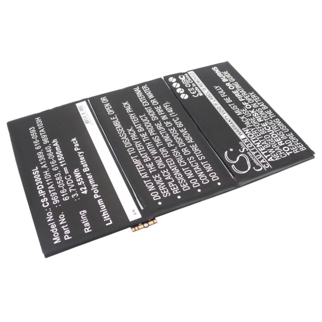 Tablet Battery Apple CS-IPD300SL