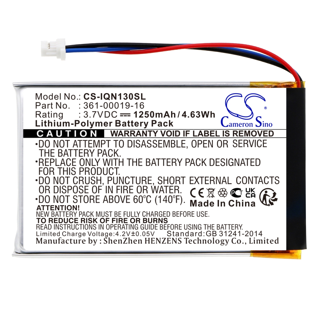 Batterie Sostituisce 361-00019-12