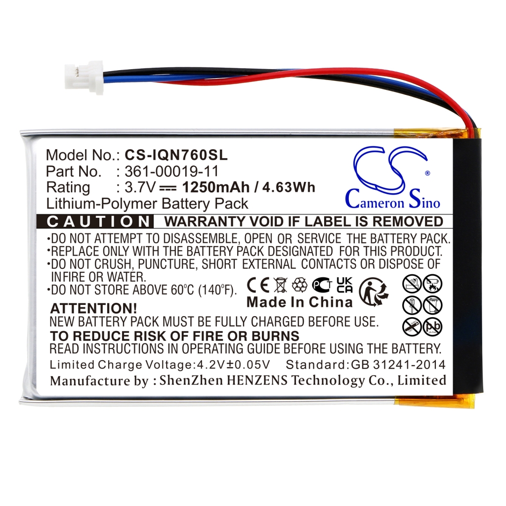 Batterie Sostituisce 361-00019-11