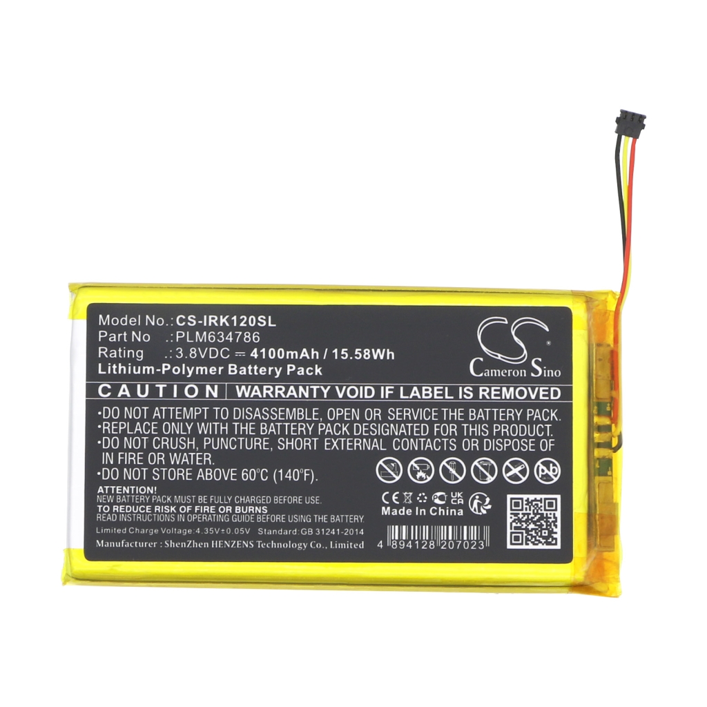 Sostituzione della batteria compatibile per Iriver PLM634786