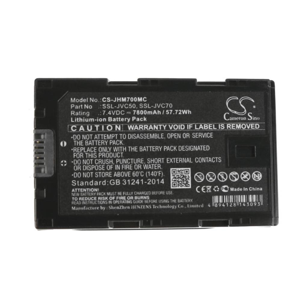 Batteria della fotocamera JVC GY-HM650U