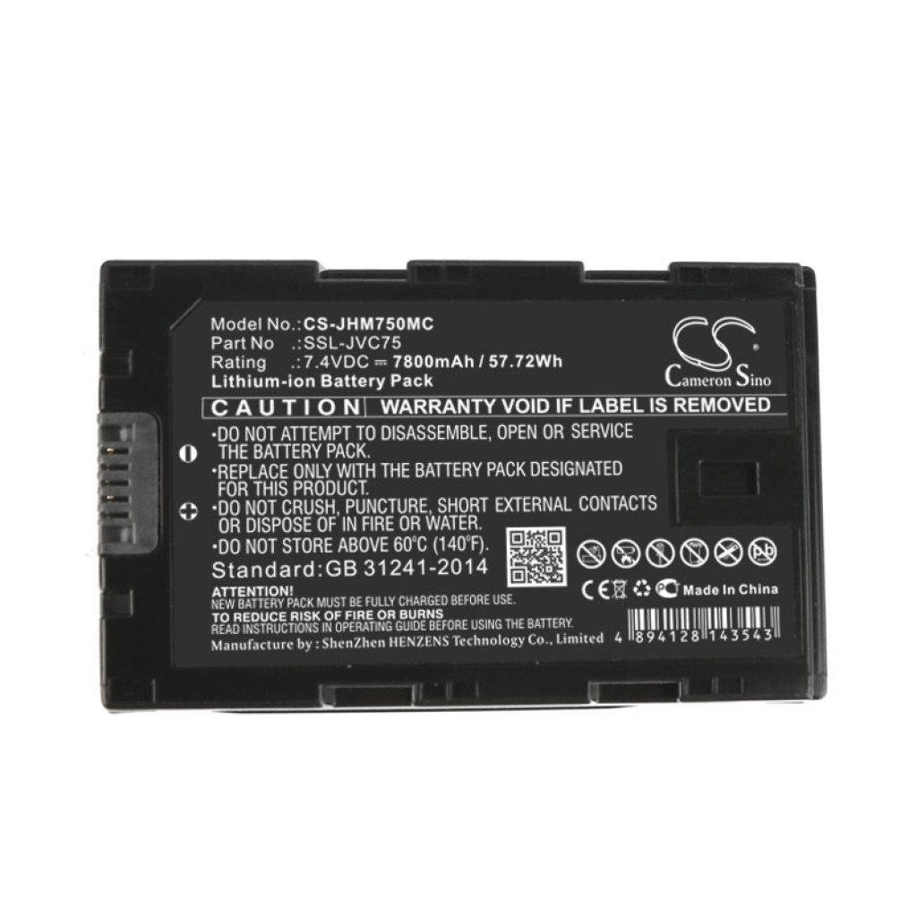 Batteria della fotocamera JVC GY-HM200E