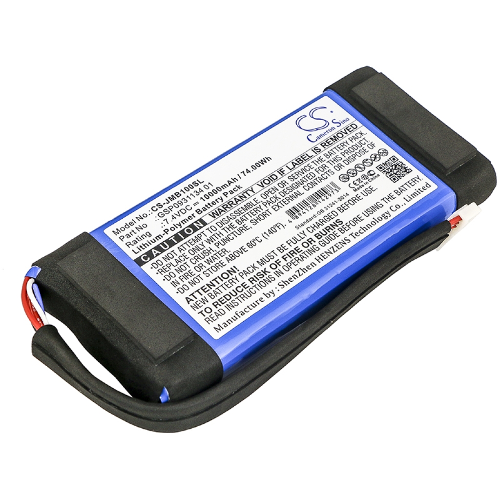 Sostituzione della batteria compatibile per Jbl GSP0931134 01