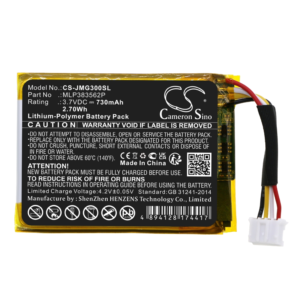 Batterie Sostituisce MLP383562P