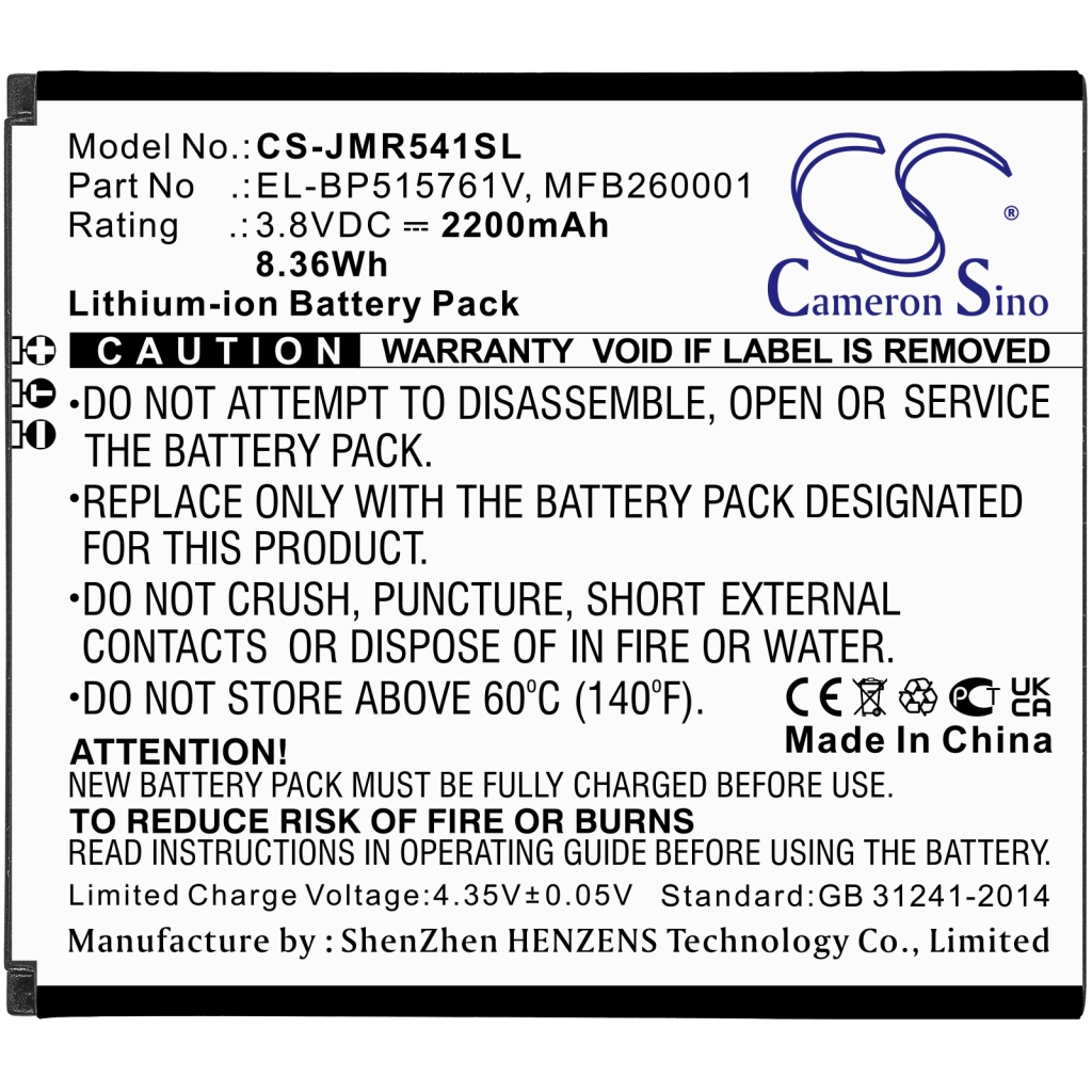 Batterie Sostituisce EL-BP515761V