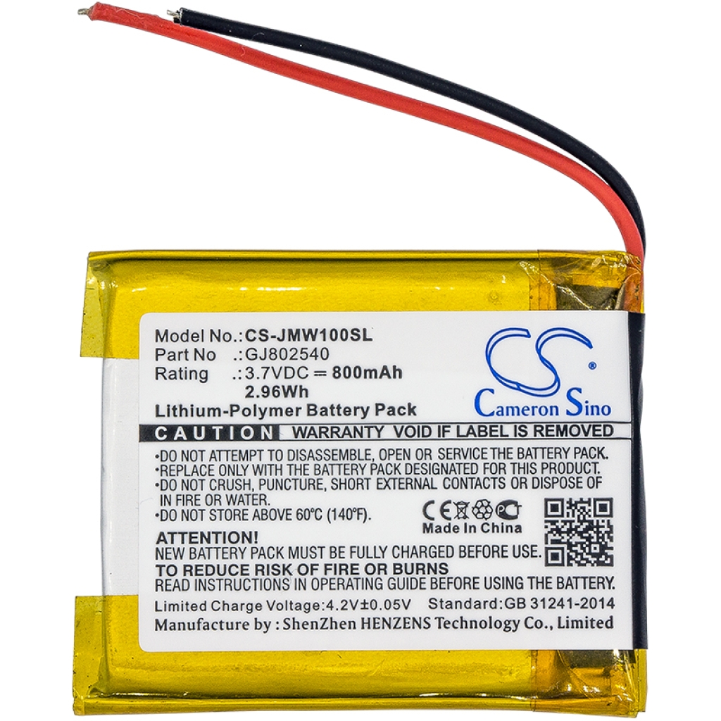 Battery Replaces GJ802540