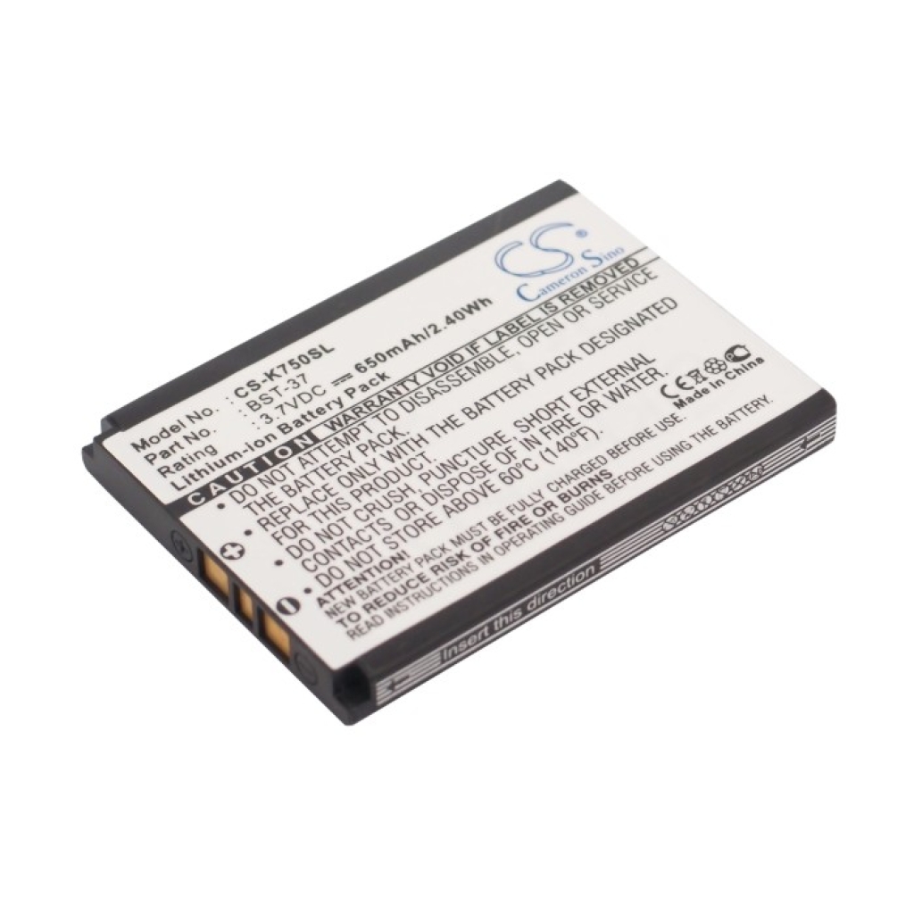 Batteria del telefono cellulare Sony Ericsson K608i