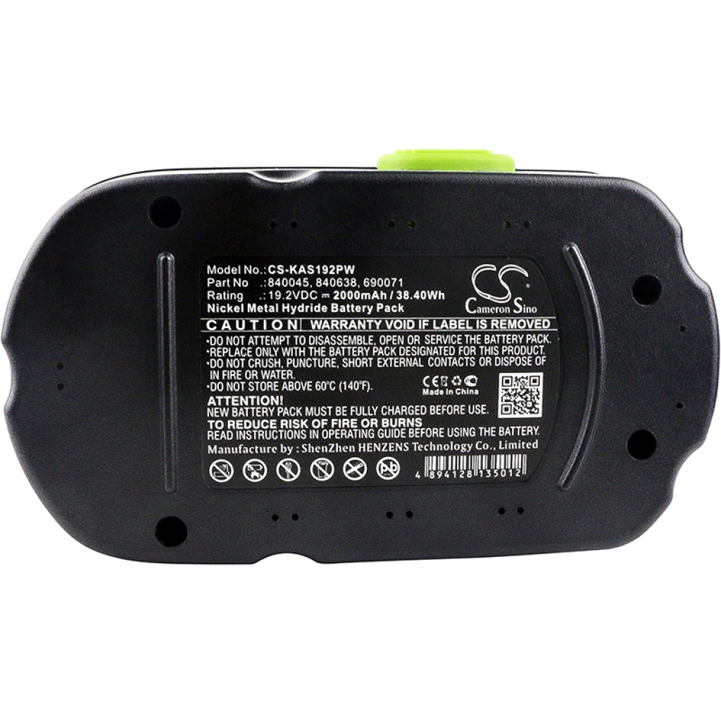 Sostituzione della batteria compatibile per Kawasaki 690071,840045,840638