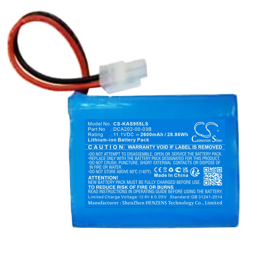 Batterie Sostituisce DCA202-00-03B