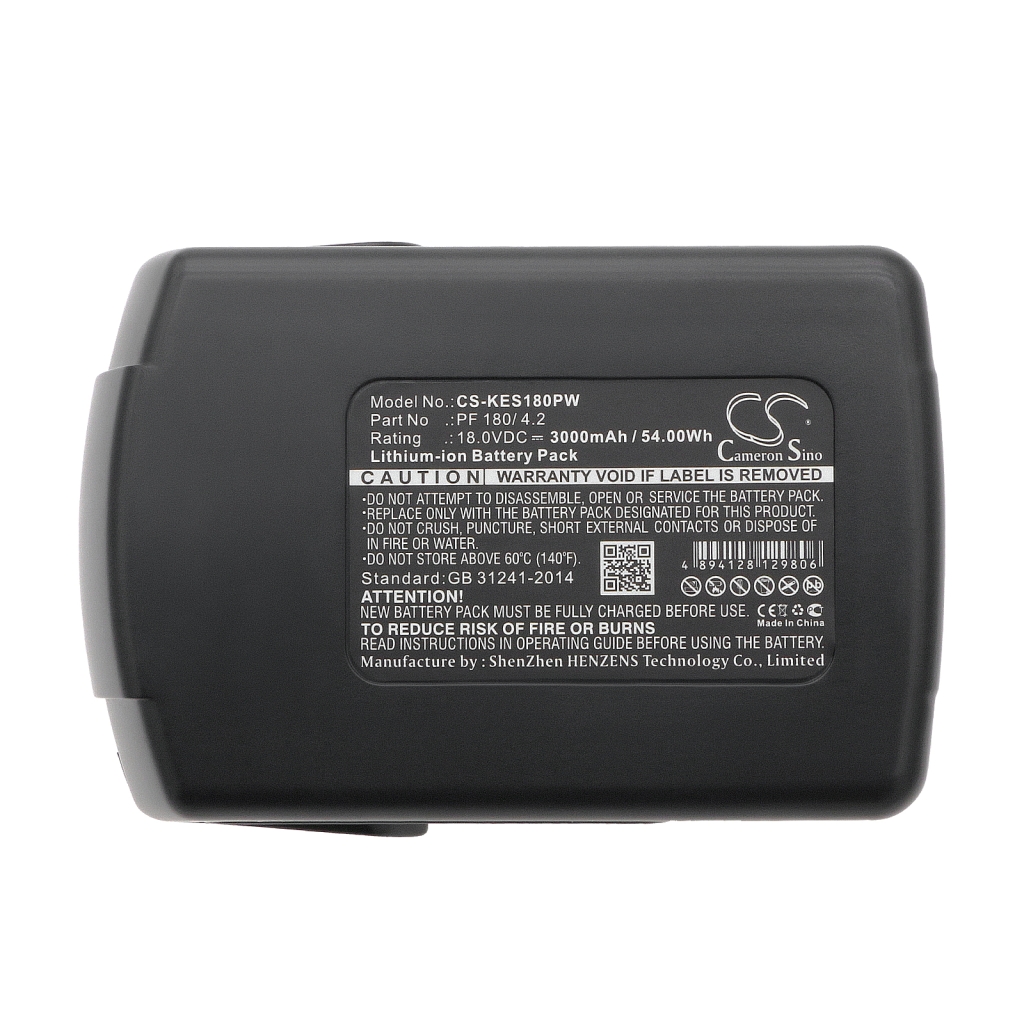 Sostituzione della batteria compatibile per Kress PF 180/ 4.2