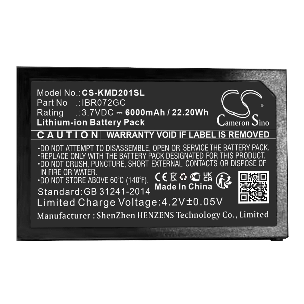 Batterie Sostituisce IBR072GC