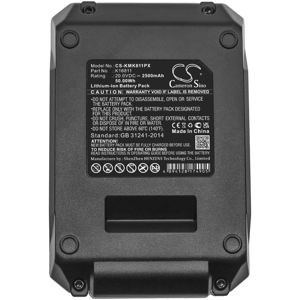 Sostituzione della batteria compatibile per Kimo K16811