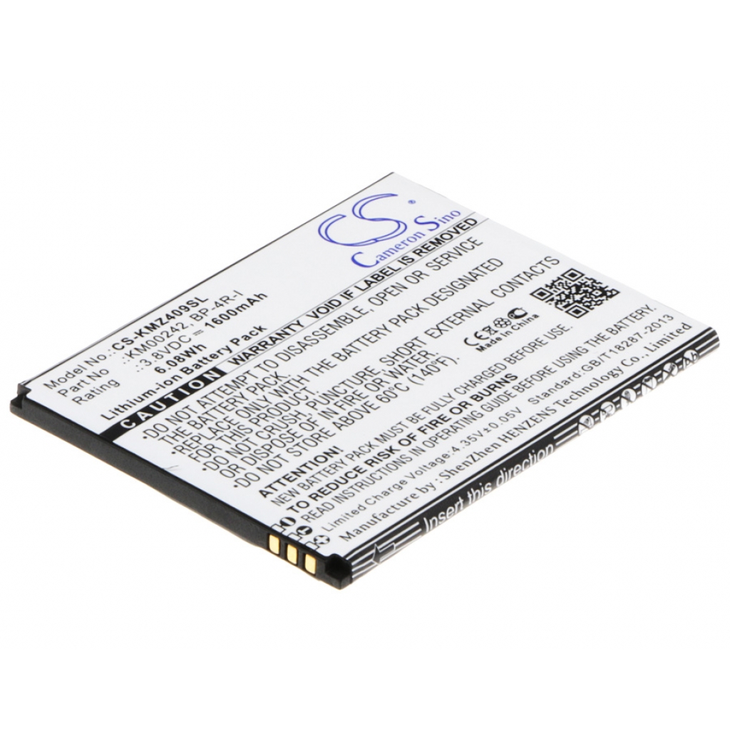 Batteria del telefono cellulare Highscreen Prime S (CS-KMZ409SL)