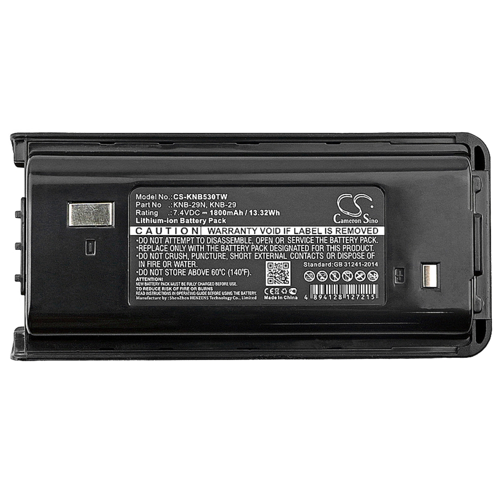 Batterie Sostituisce KNB-29N