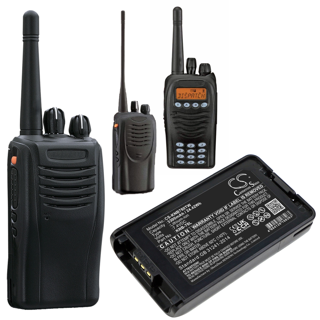 Two-Way Radio Battery Kenwood TK-3178