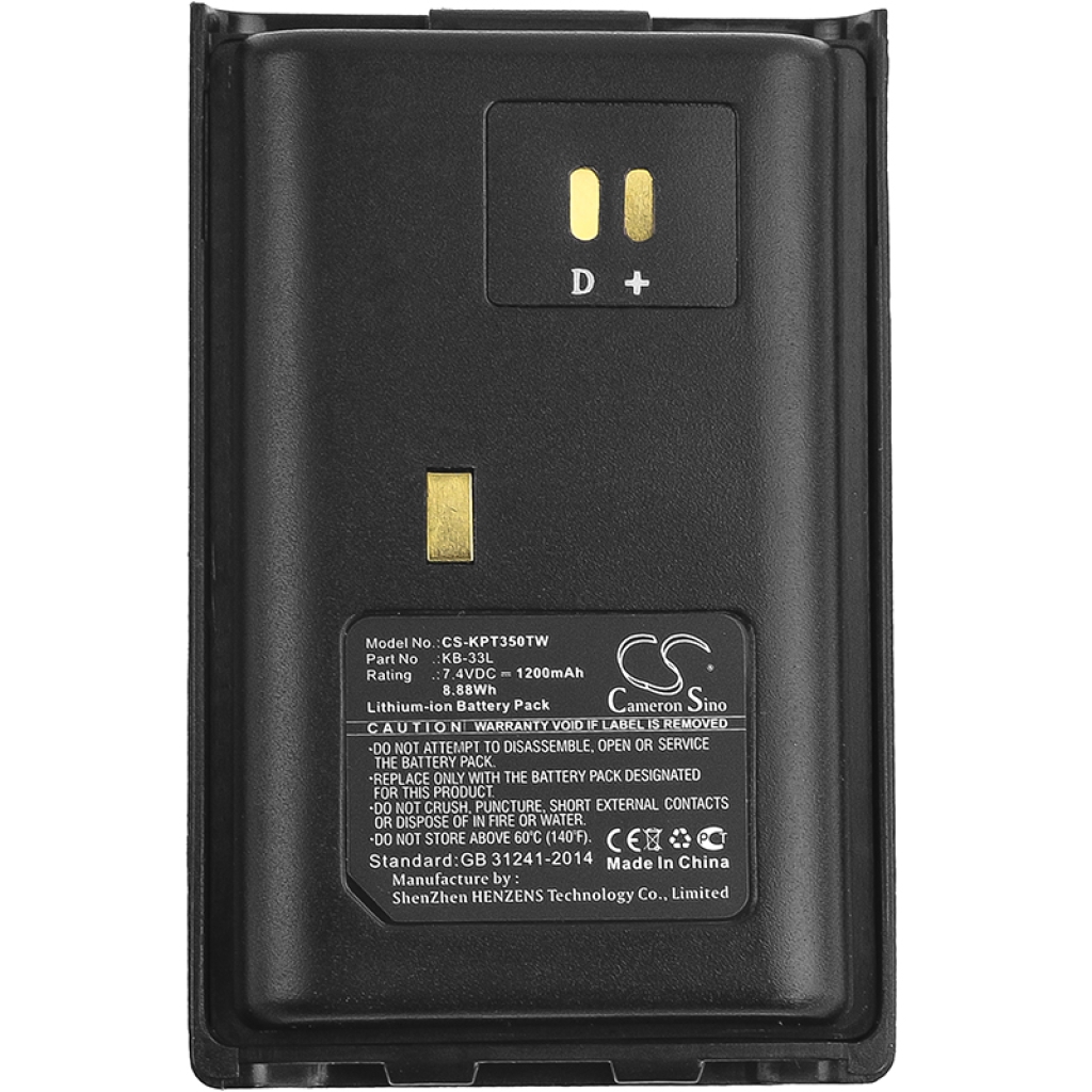 Sostituzione della batteria compatibile per Kirisun KB-33L