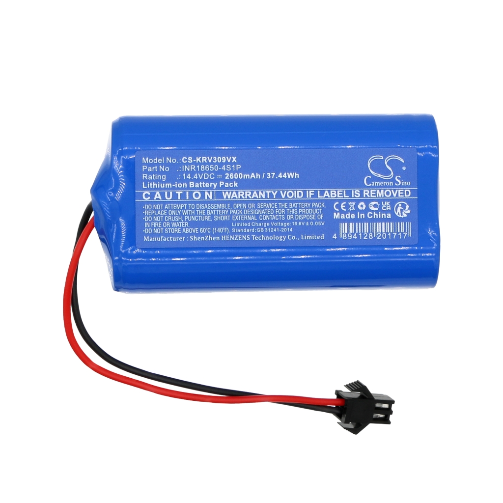 Batteria a vuoto Klins CS-KRV309VX