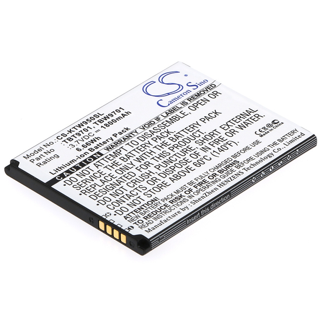 Batteria del telefono cellulare K-Touch Kis 1 (CS-KTW950SL)