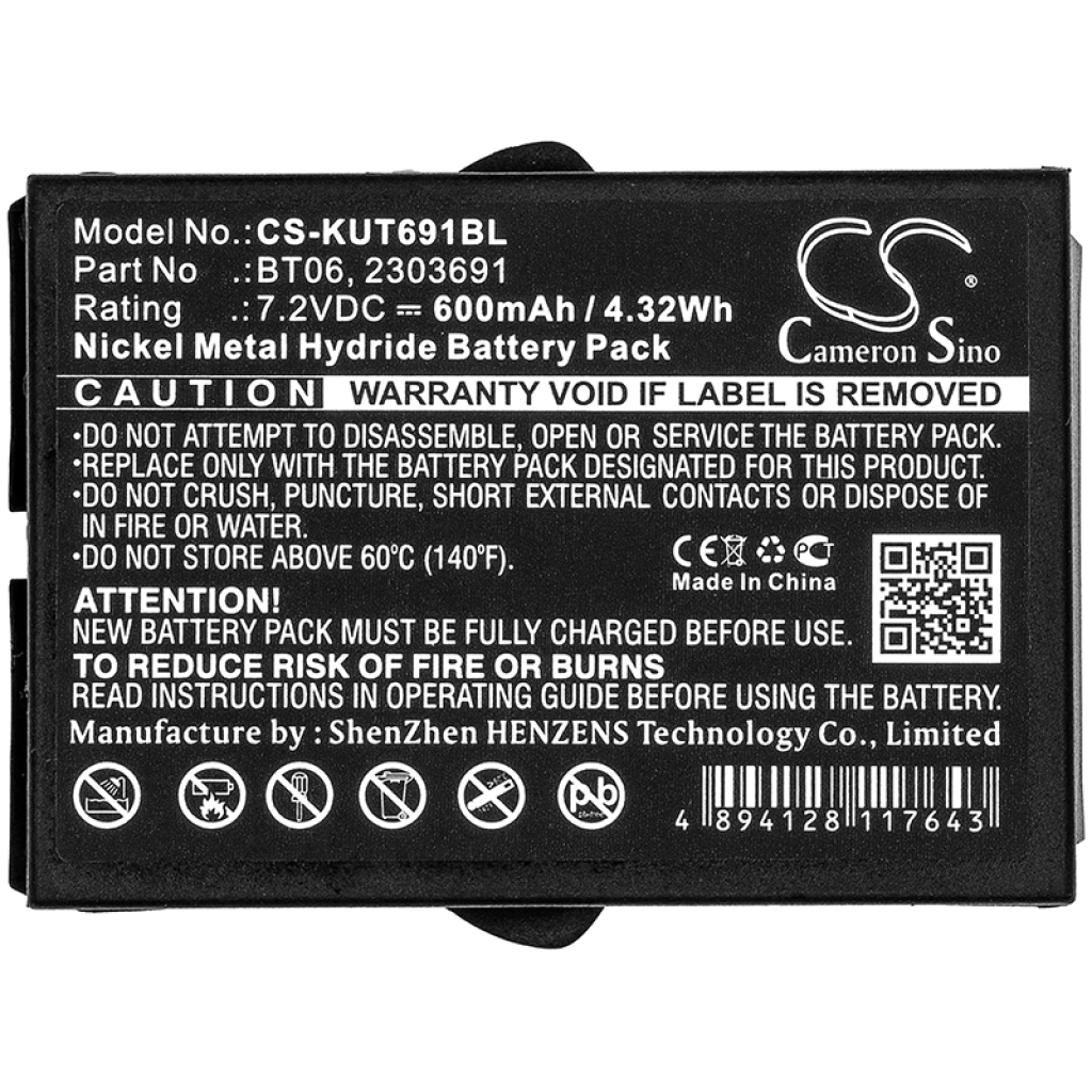 Batterie Sostituisce 2303691