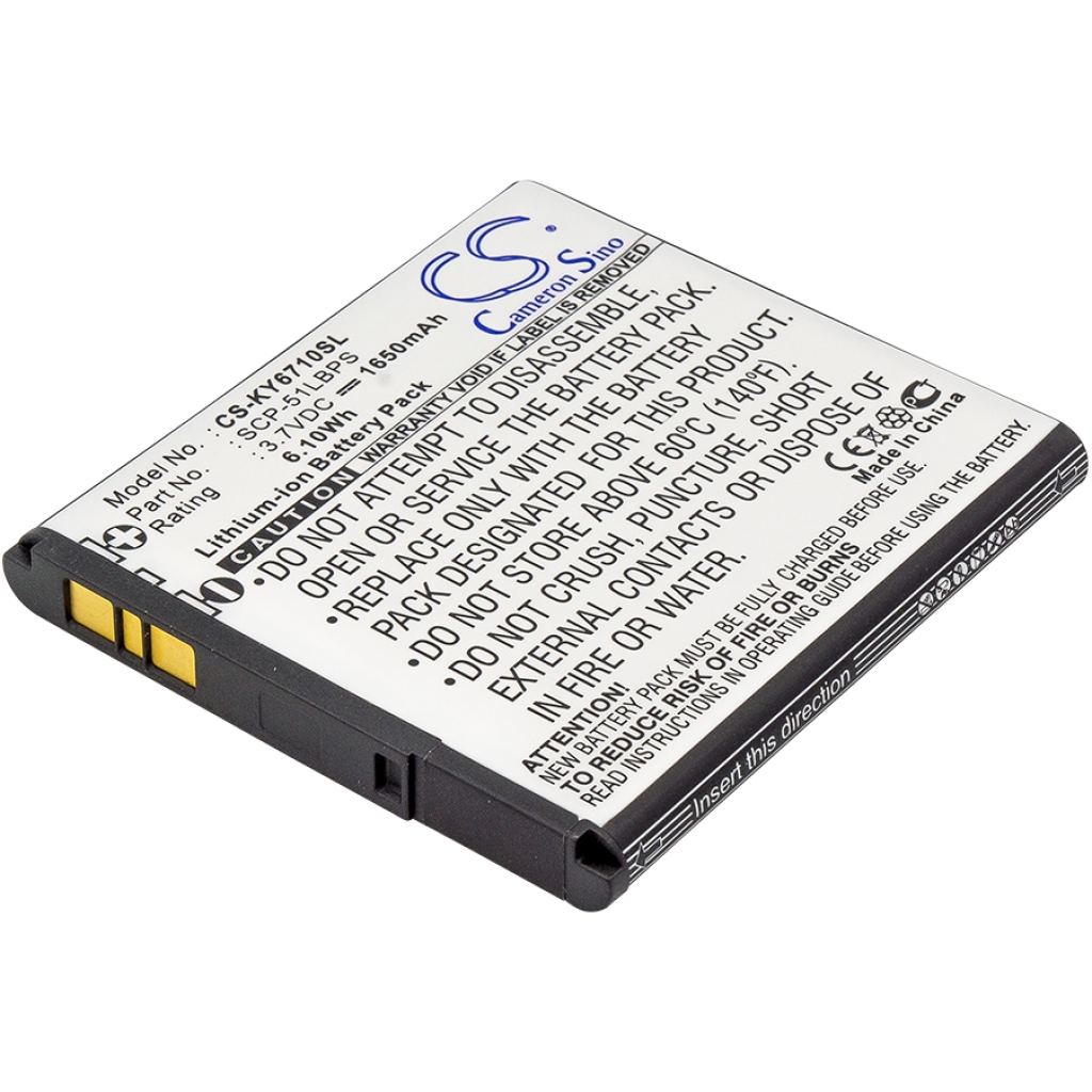 Batteria del telefono cellulare Kyocera CS-KY6710SL