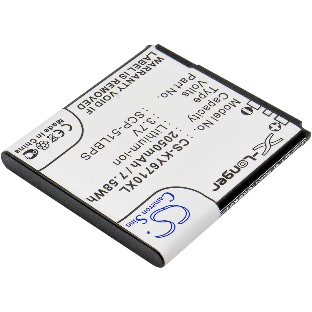 Batteria del telefono cellulare Kyocera E6715