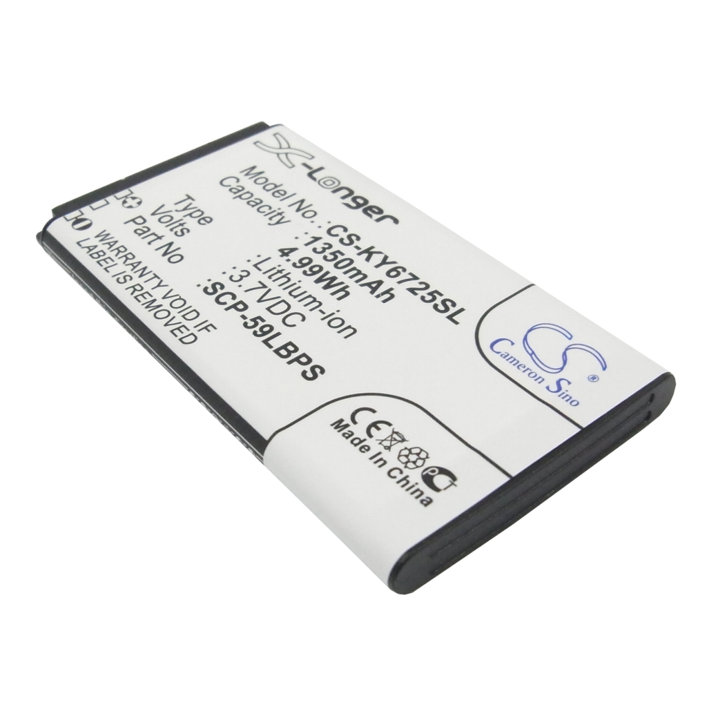 Batteria del telefono cellulare Kyocera KYC6725AVB (CS-KY6725SL)