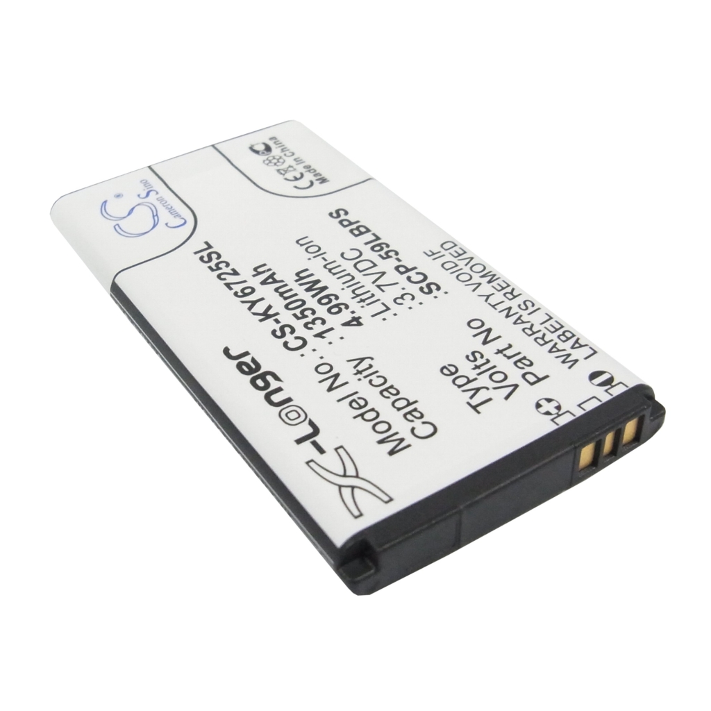 Batteria del telefono cellulare Kyocera KYC6725AVB (CS-KY6725SL)