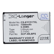 CS-KYC517XL<br />Batterie per   sostituisce la batteria SCP-49LBPS