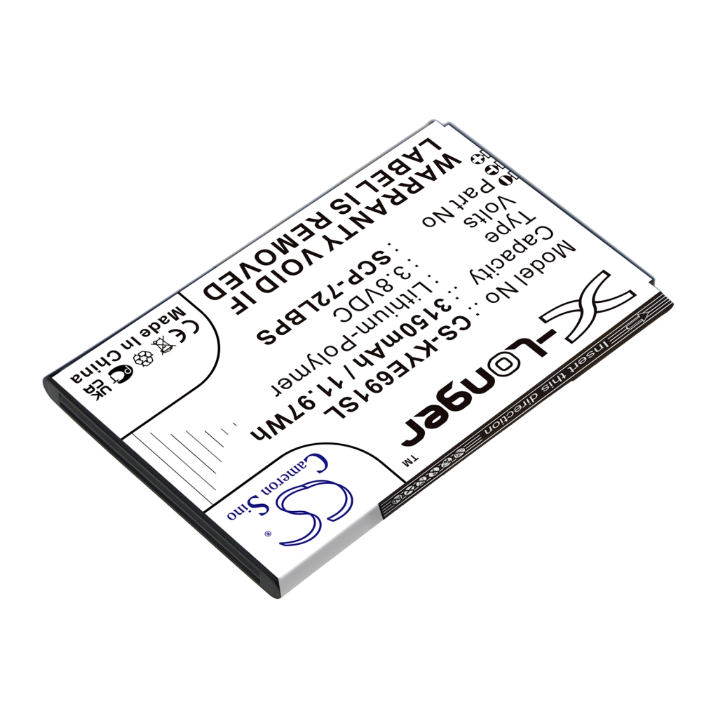 Batteria del telefono cellulare Kyocera CS-KYE691SL