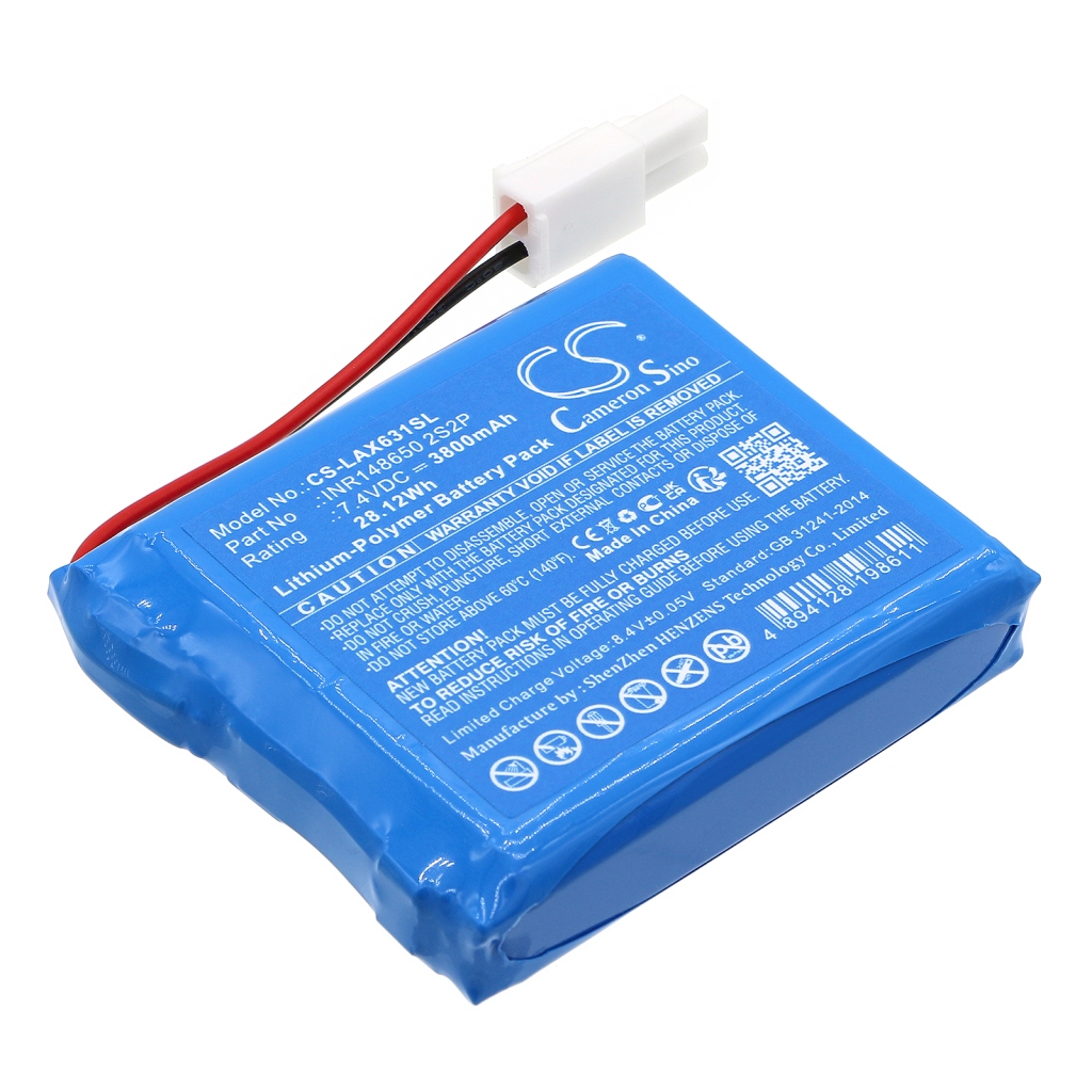 Batterie Sostituisce INR148650 2S2P