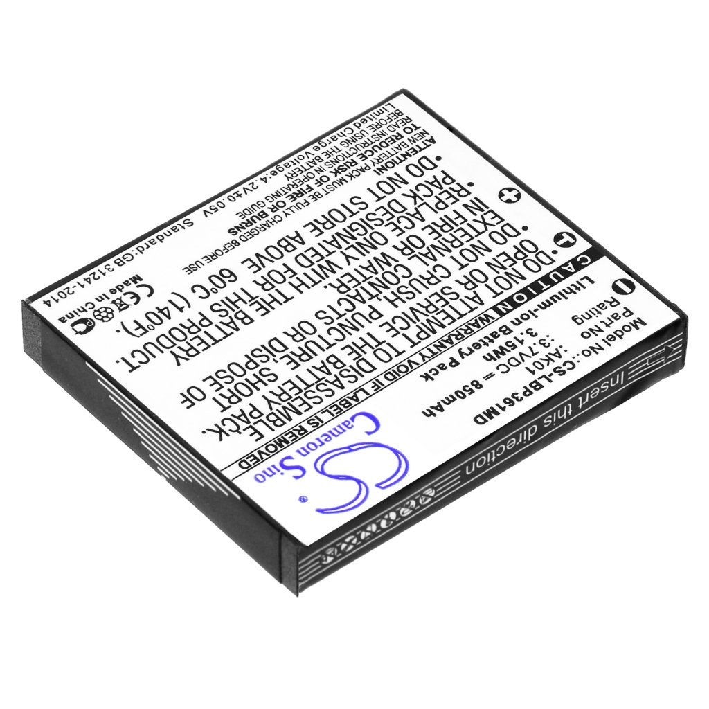 Sostituzione della batteria compatibile per Labnet AK01