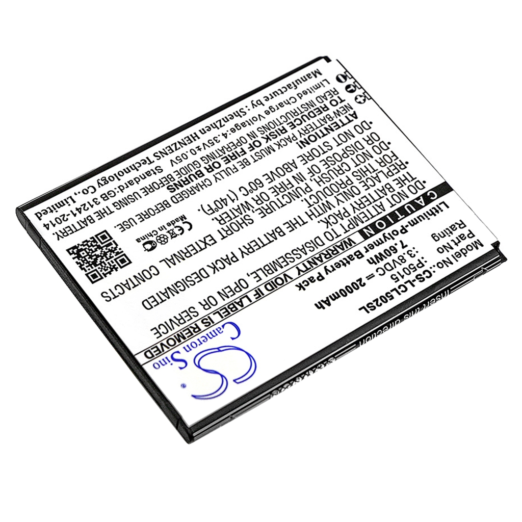 Batterie Sostituisce P5015(1ICP4/58/74)