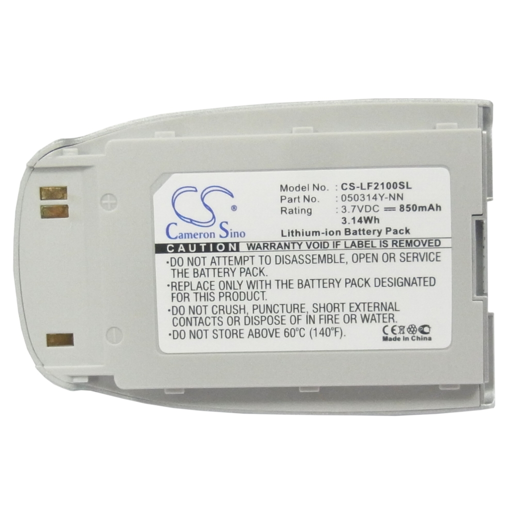 Batteria del telefono cellulare LG CS-LF2100SL